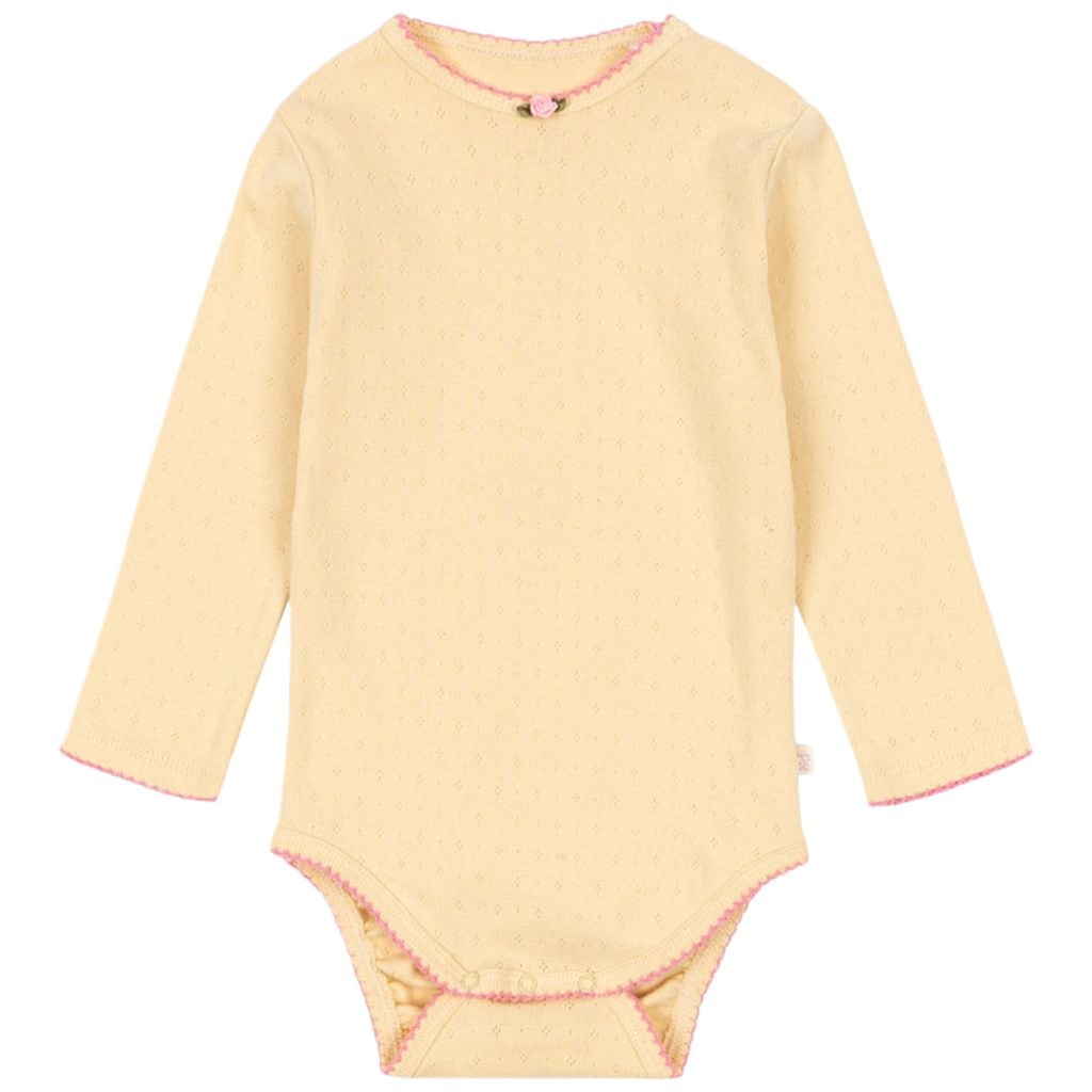GOTS Minnie Baby Body Golden Fleece