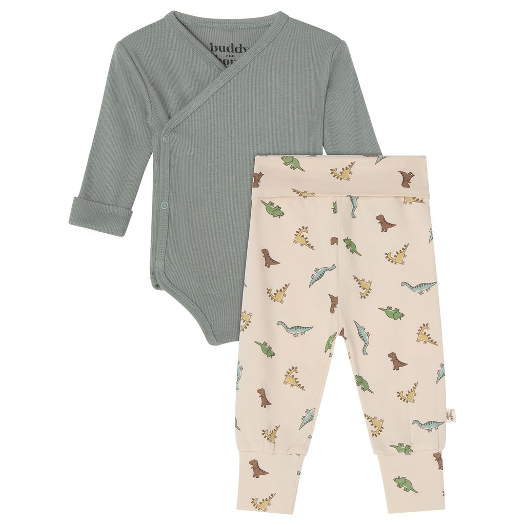 GOTS Johan Nyfödd Set Dinosaur