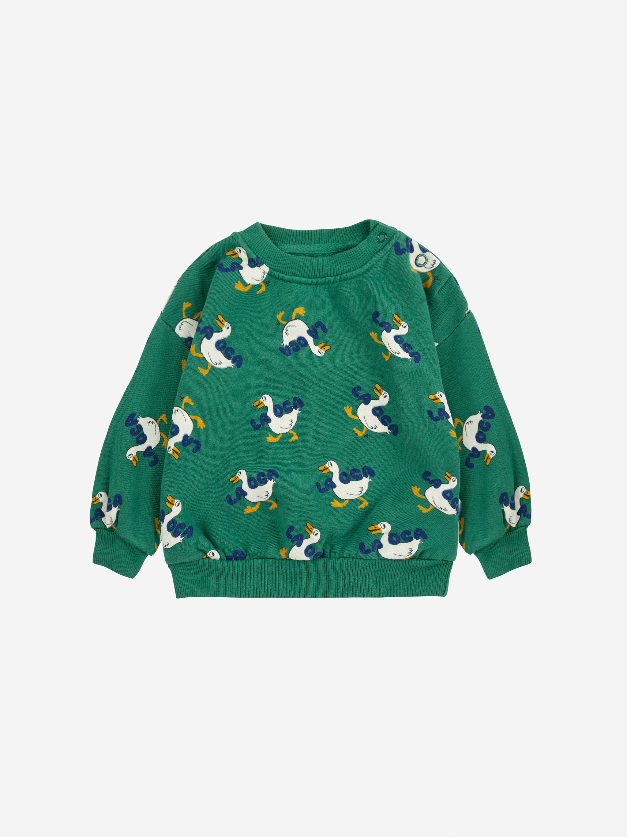 La Oca All Over Sweatshirt Green