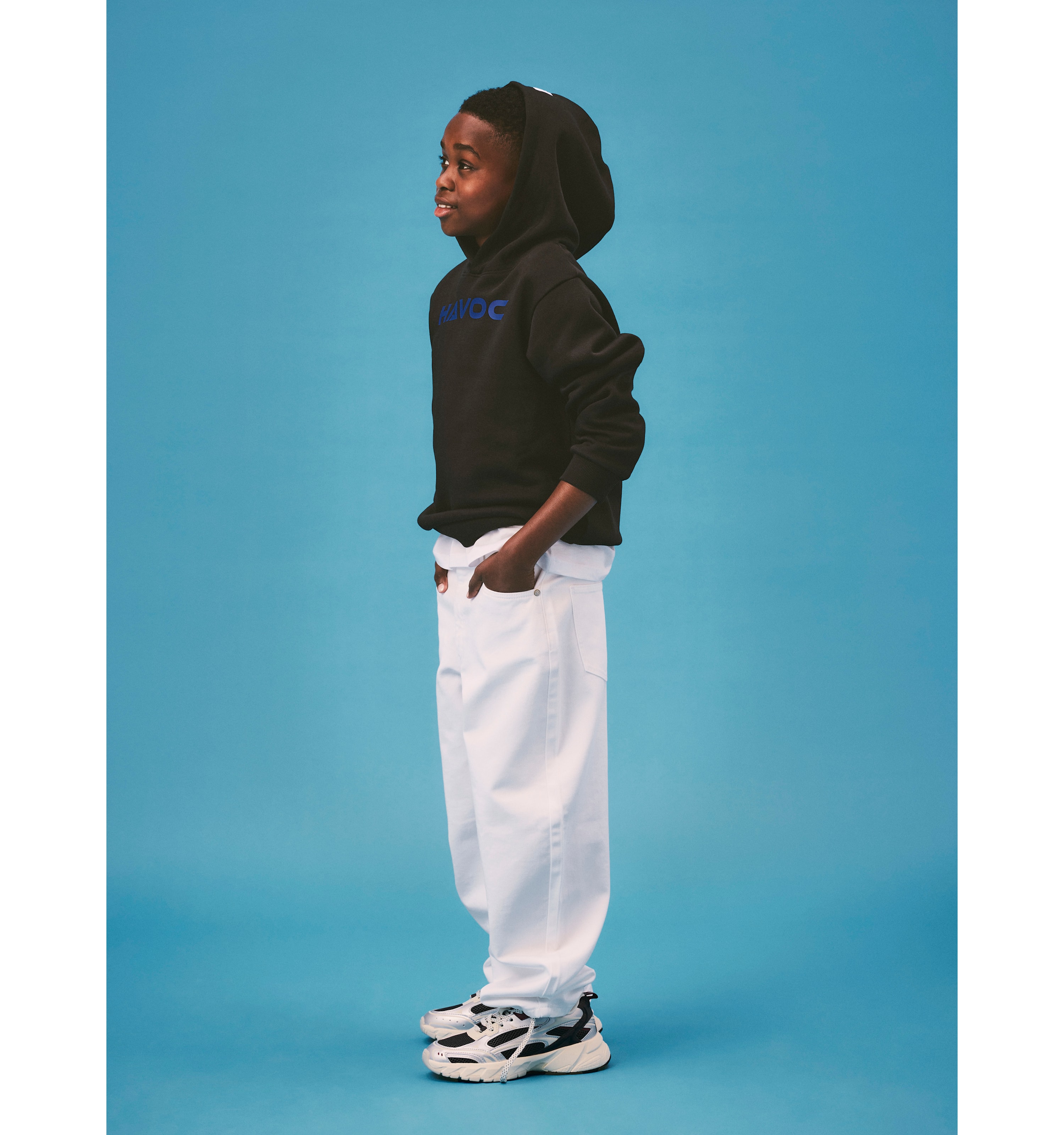 Housut Bright White