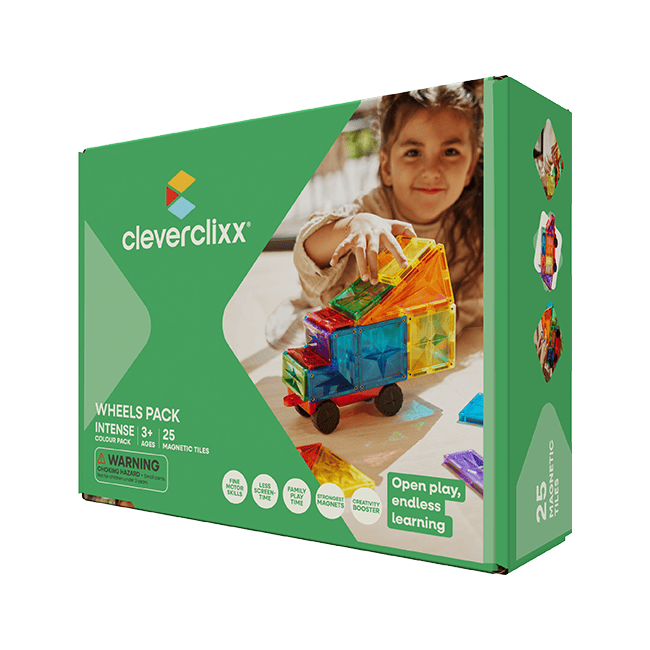 Cleverclixx - Intense Wheels Pack Byggghjul 25 Stycken Multi 