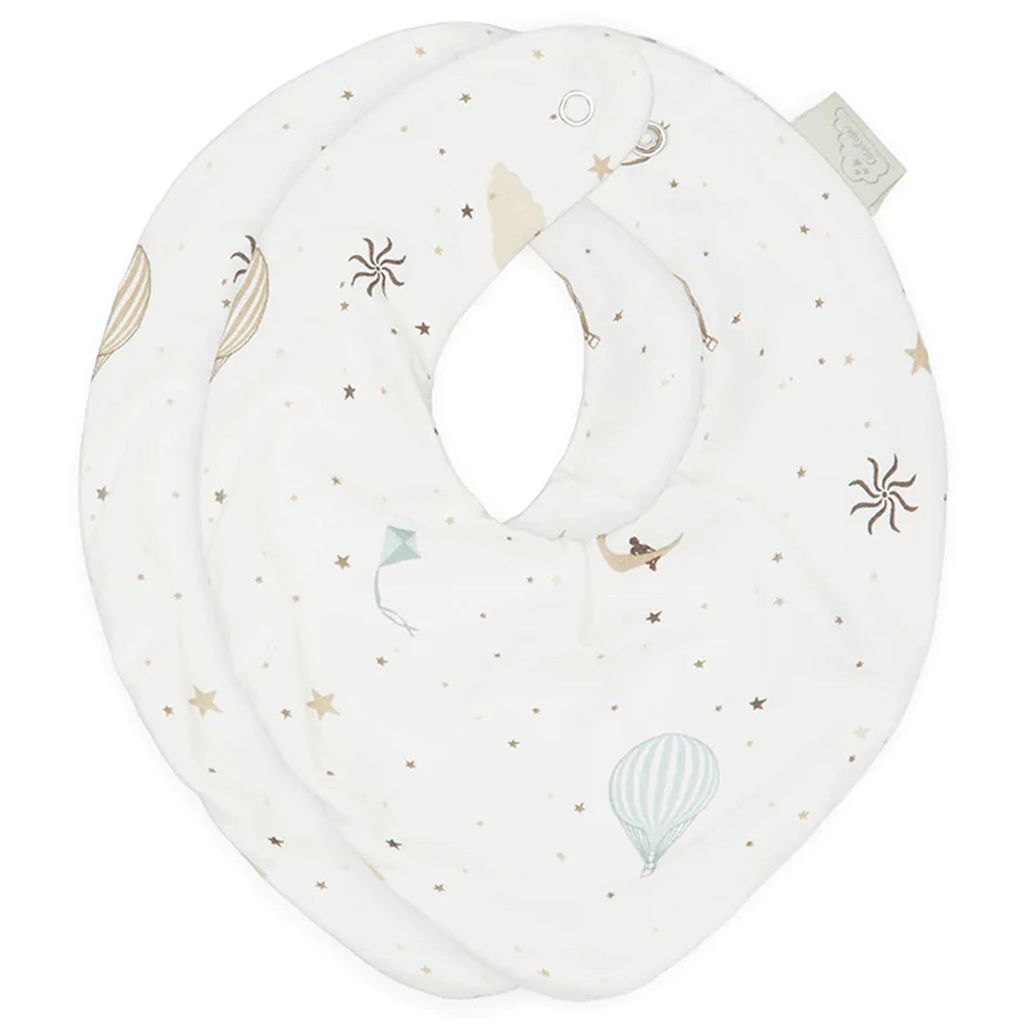 GOTS Haklapp 2-Pack Dreamland