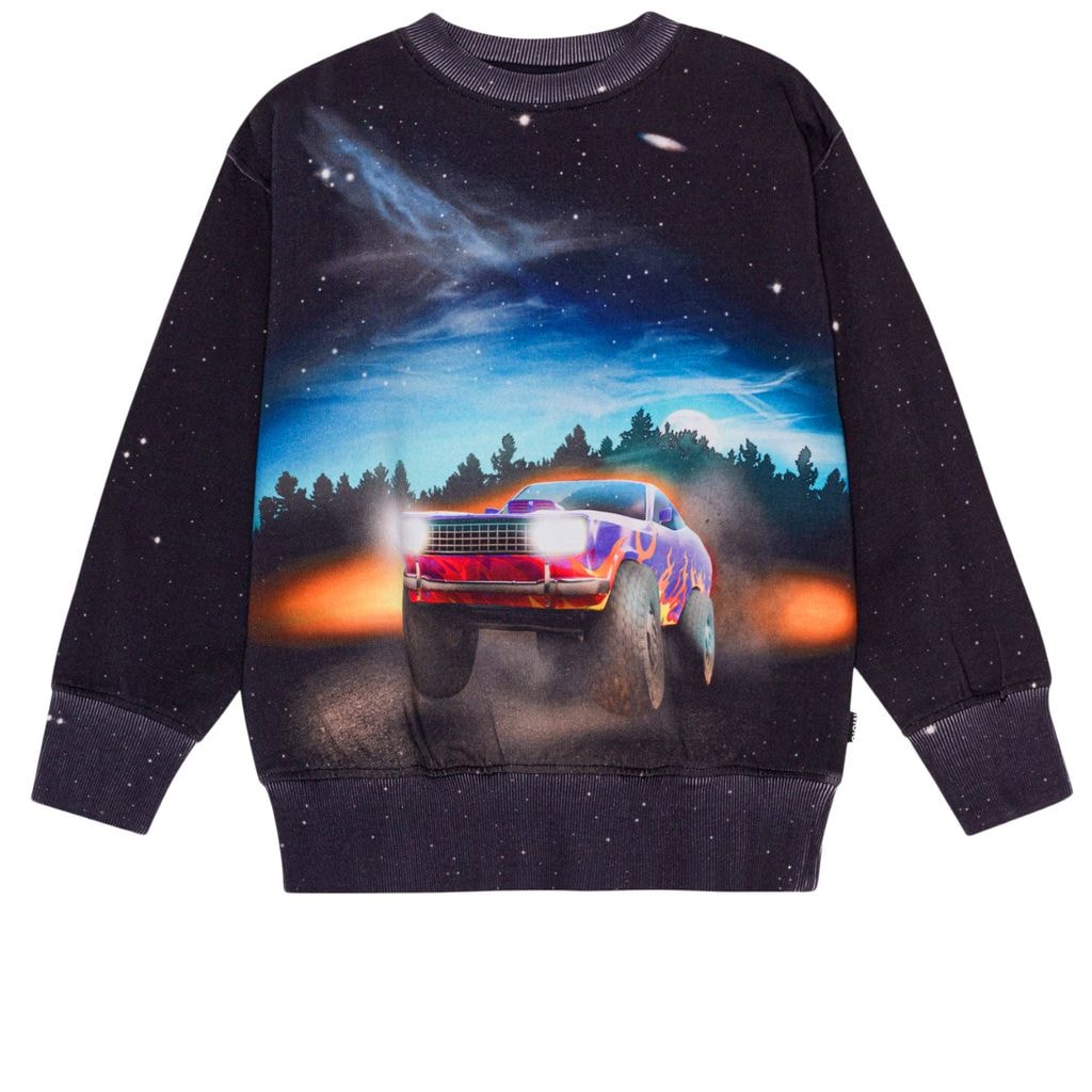 GOTS Mattis Sweatshirt Flame Car