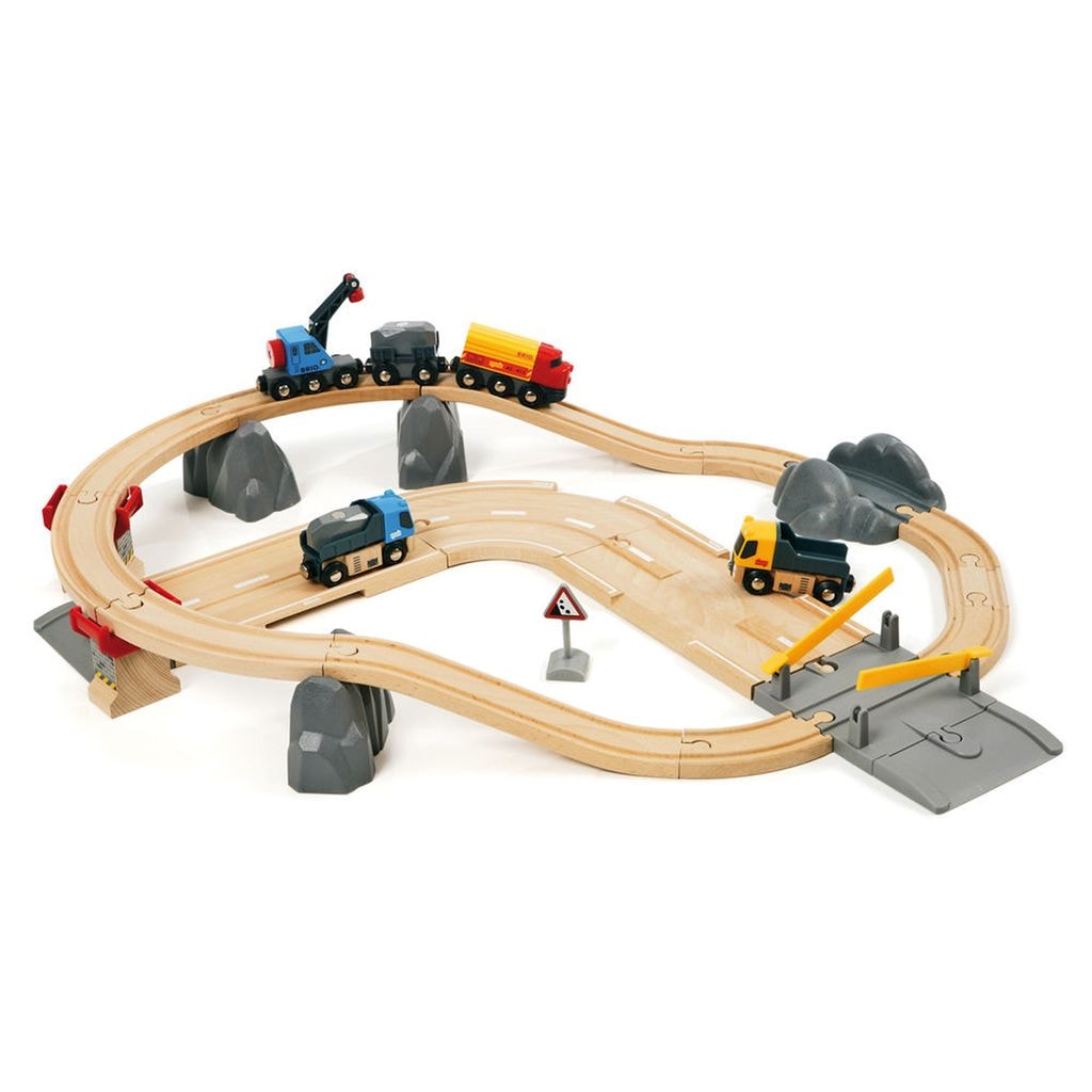 BRIO® World - 33210 Rail & Road Tågset