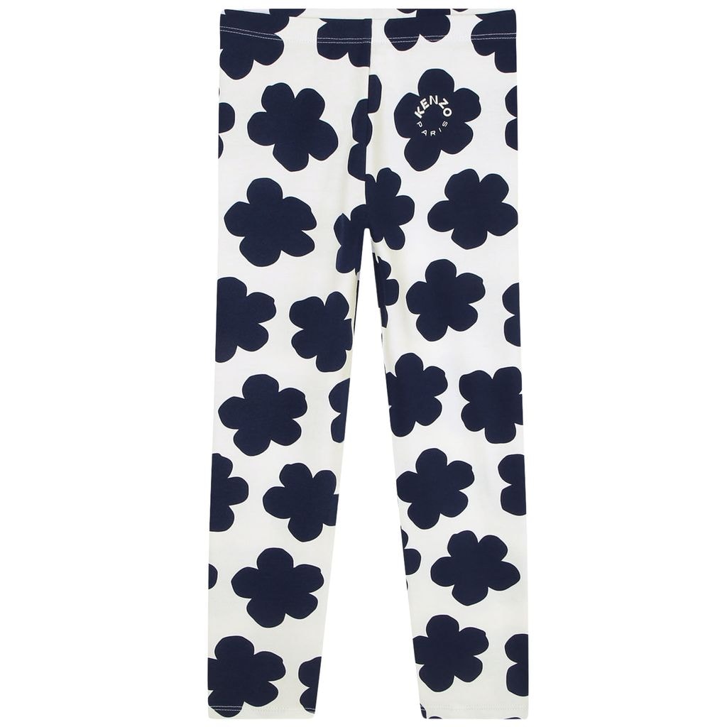 Floral Leggings Cream