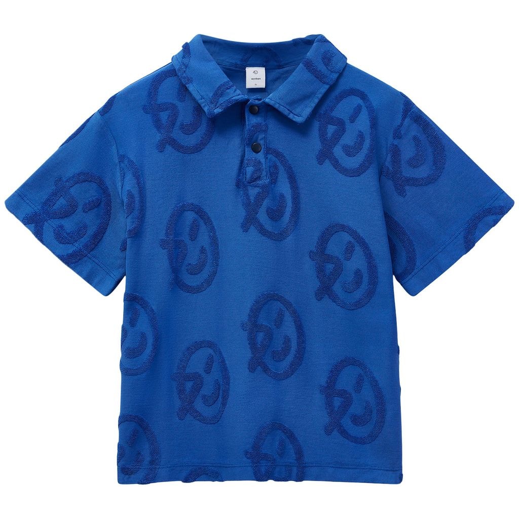 Pulpo Shirt Klein Blue Logos