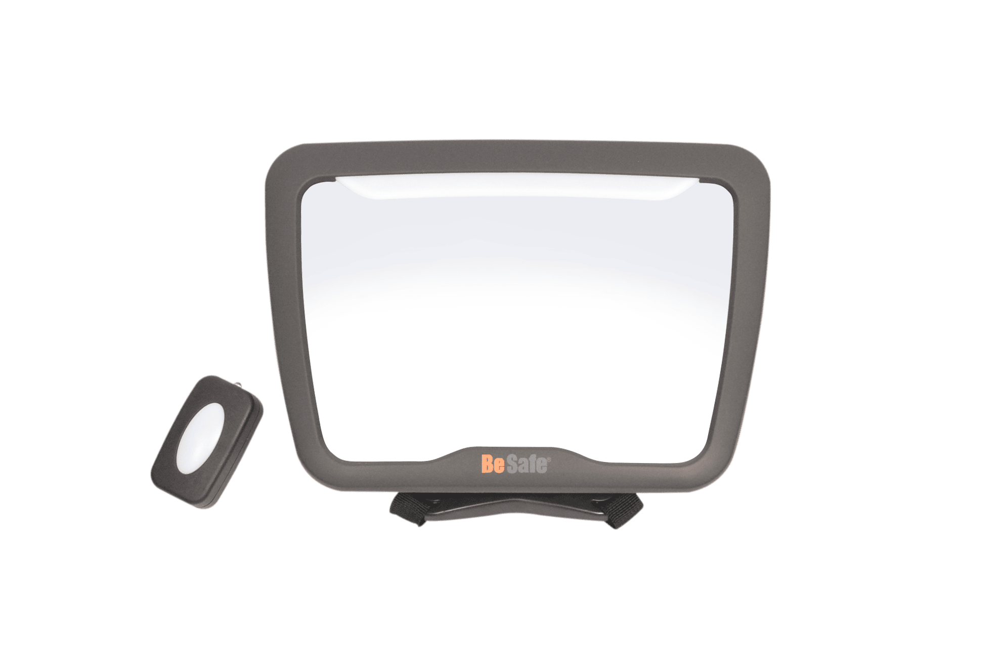 XL² Babyspeil Med Lys Black 