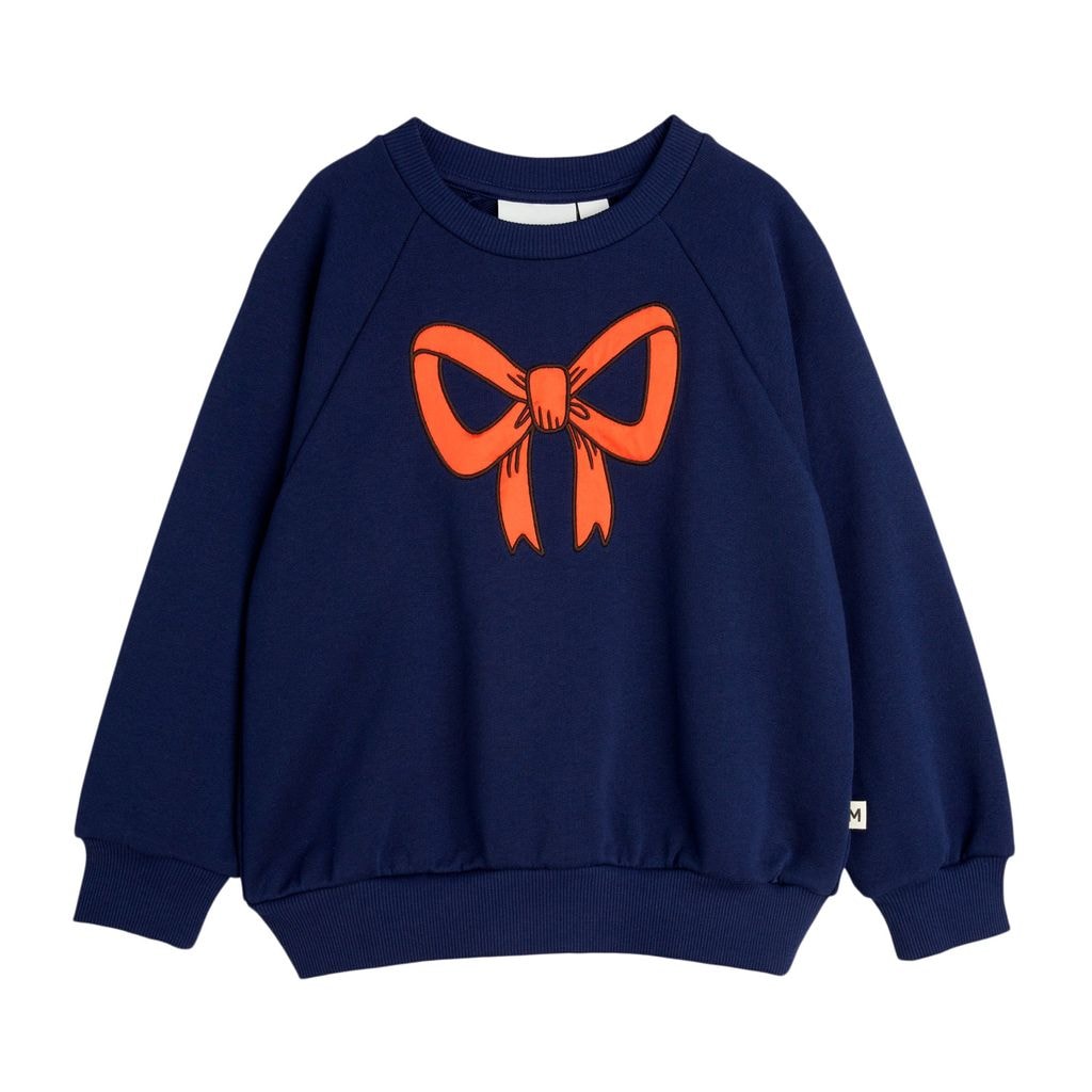 Bow Sweatshirt Blue