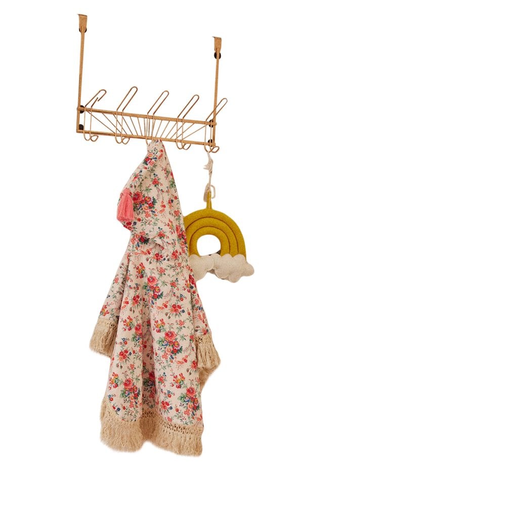 Mael Beach Cape Cream Rosa Festa