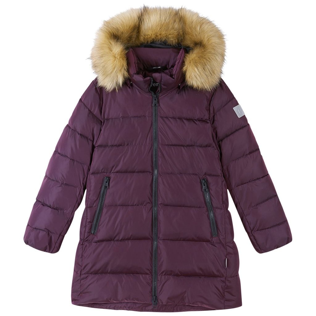 Winter Jacket - Lunta in Deep purple