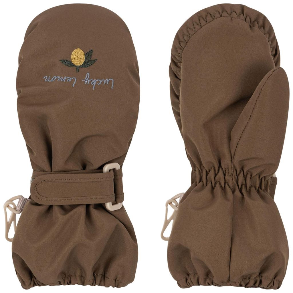 NOHR SNOW MITTENS WALNUT