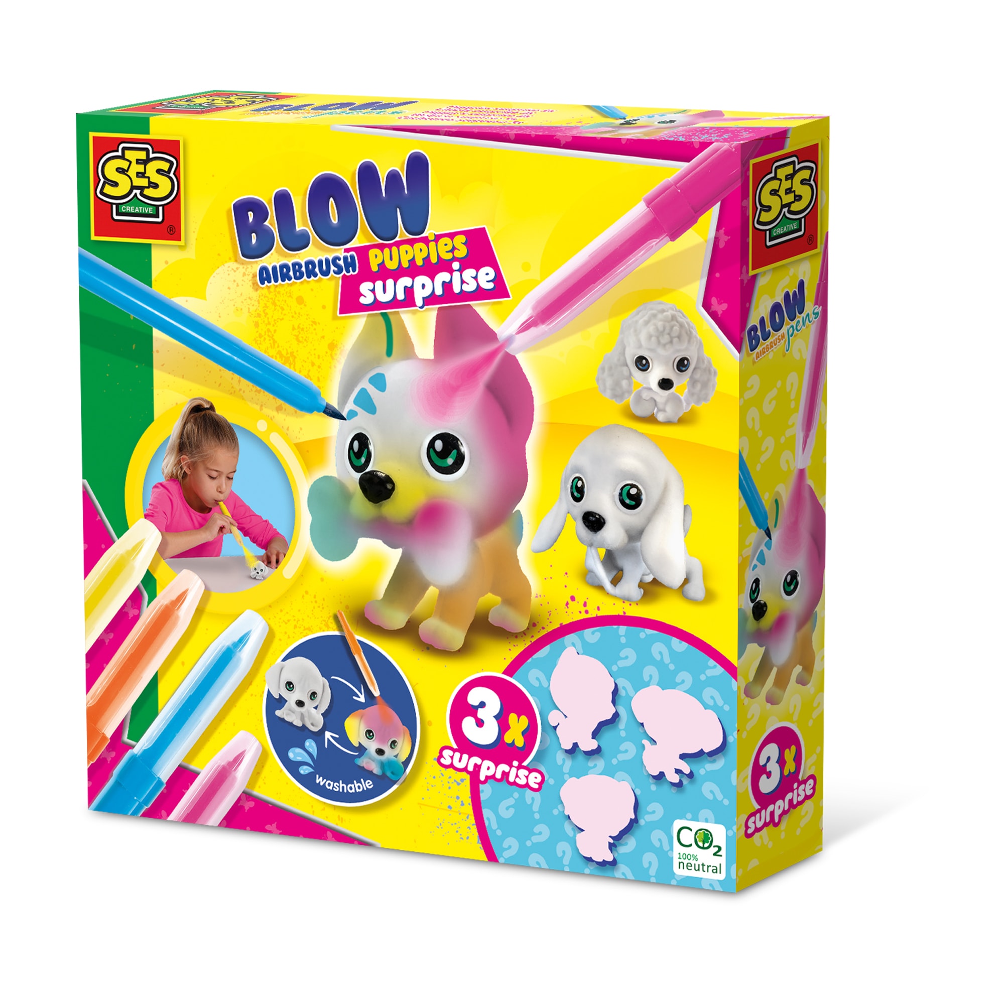 Luftdrevne Airbrush-penner Puppies Surprise