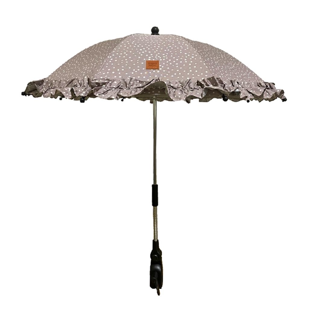 Prikket Parasol Taupe