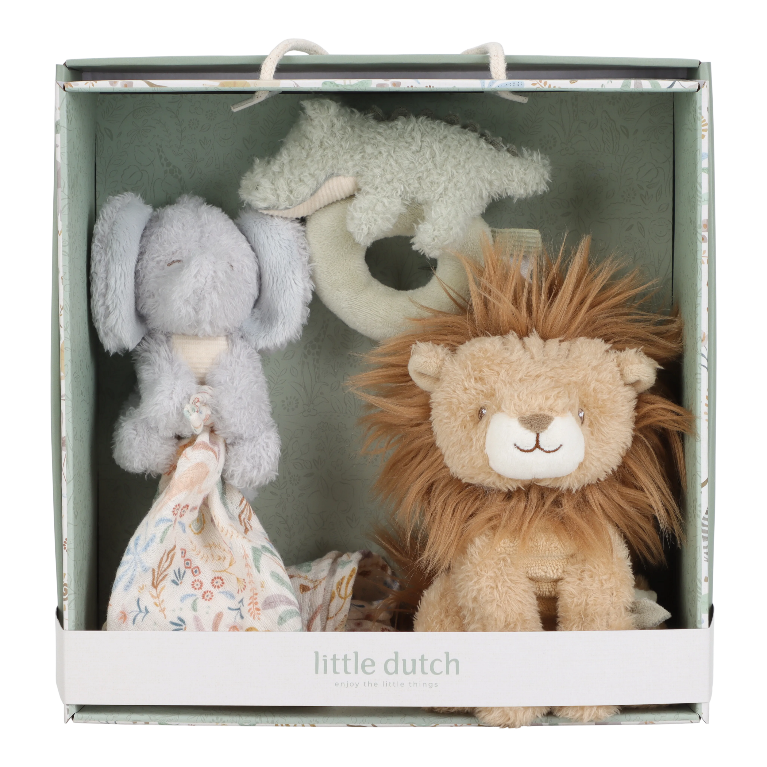Presentpaket Med Babyleksaker Safari Friends