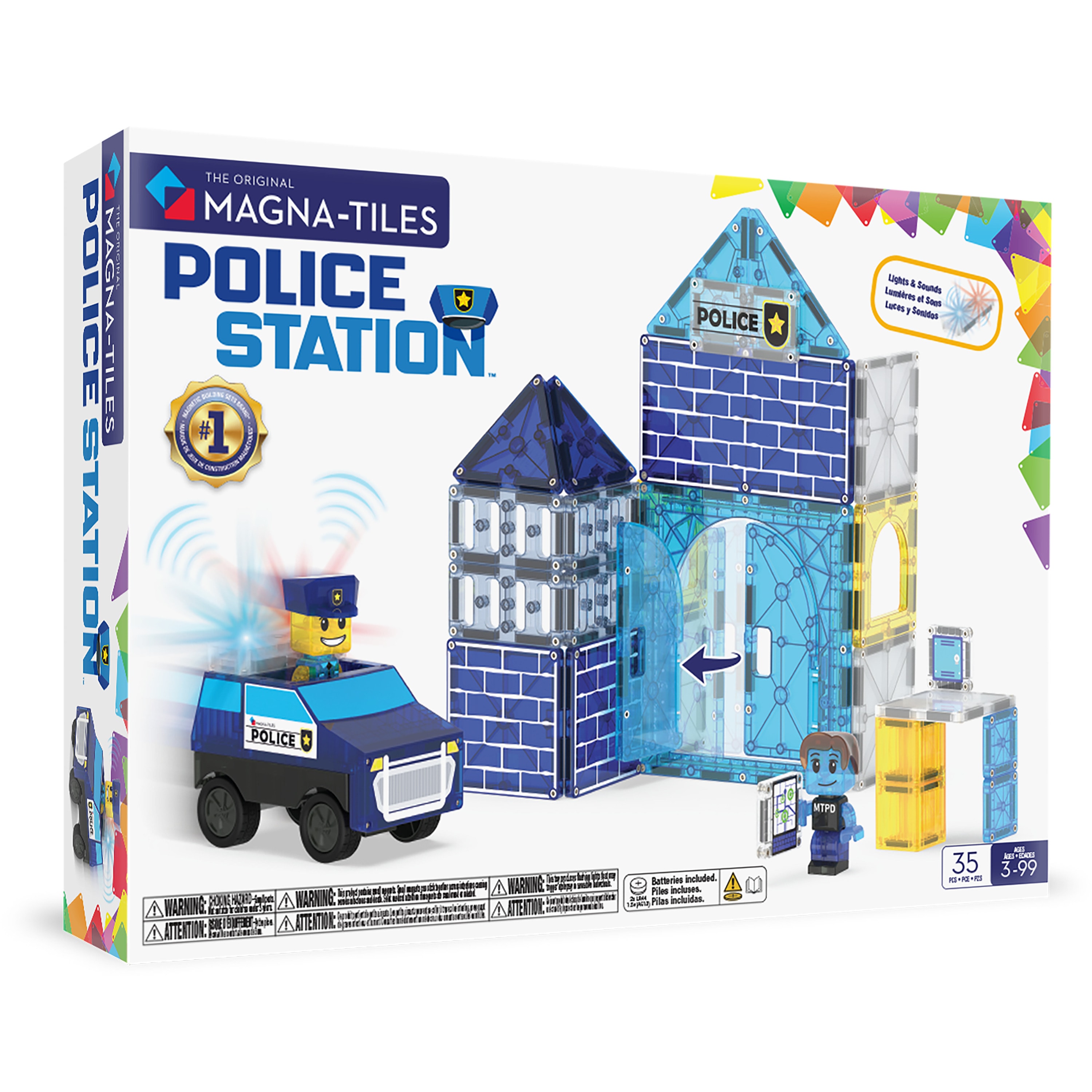 Police Station Byggklossar 35 St Multi 