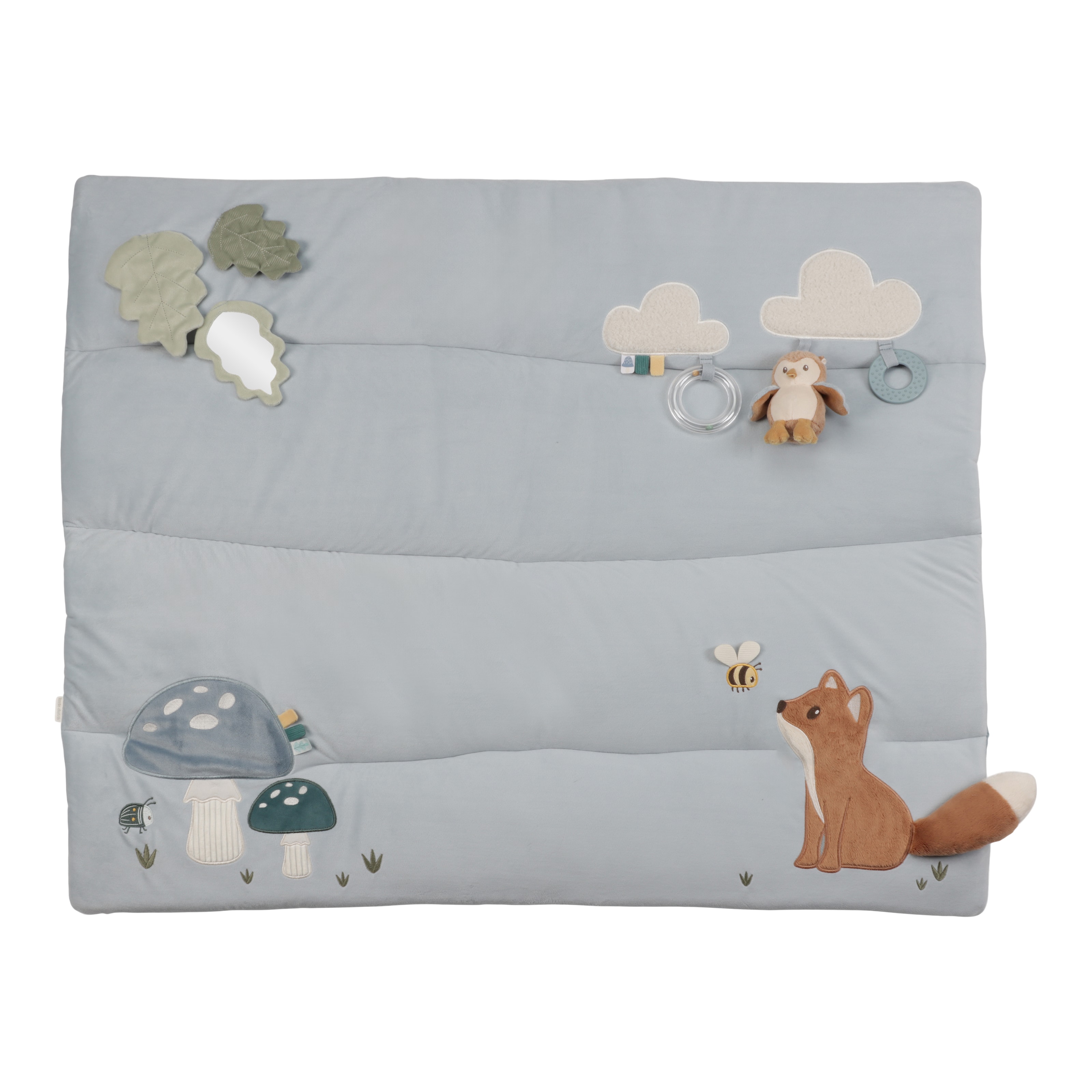 Forest Friends Play Mat Forest Blue