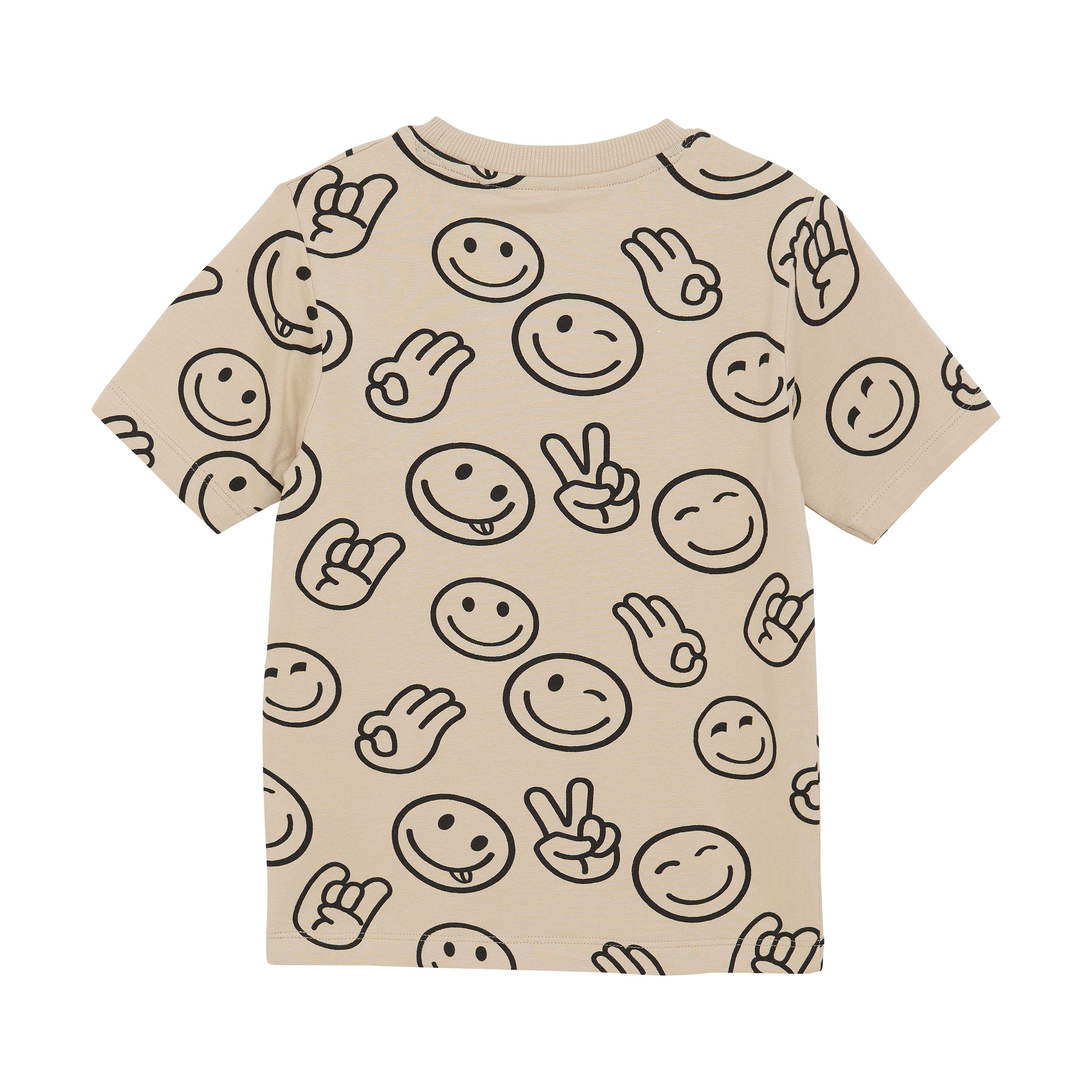 GOTS T-shirt Aop Oxford Tan