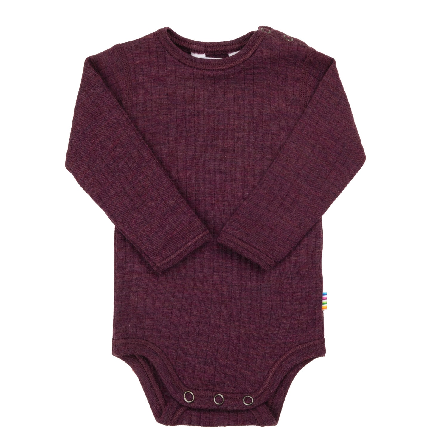 Wool Body Long-sleeves Plum 