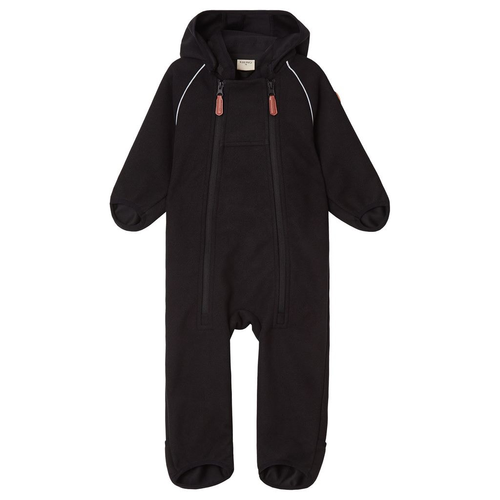Livigno Resirkulert Vindfleecekjeledress Always Black