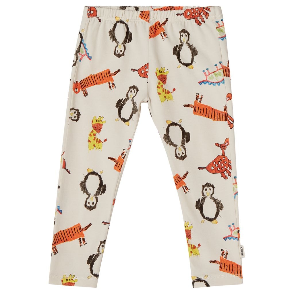 GOTS Serrai Mönstrade Leggings Young Artists