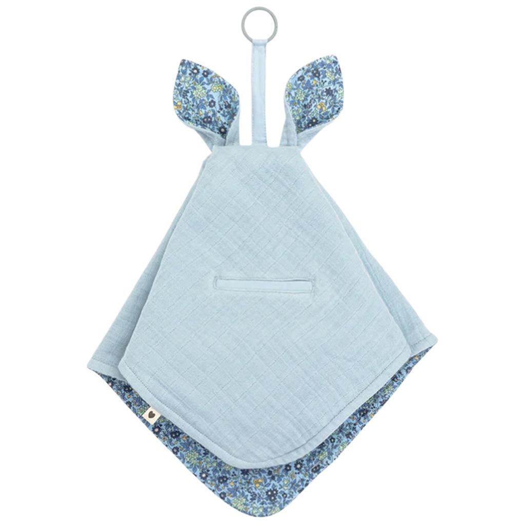 BIBS x Liberty Koseteppe Kangaroo Chamomile Lawn - Baby Blue