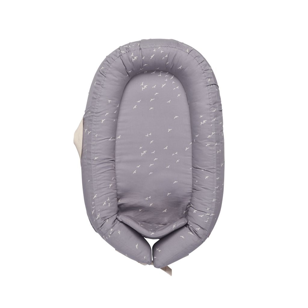 Voksi® Premium Babynest Stone Grey Flying