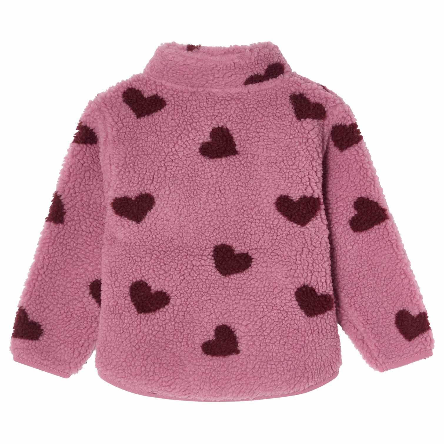 Austin Pile Fleecejacka Hearts