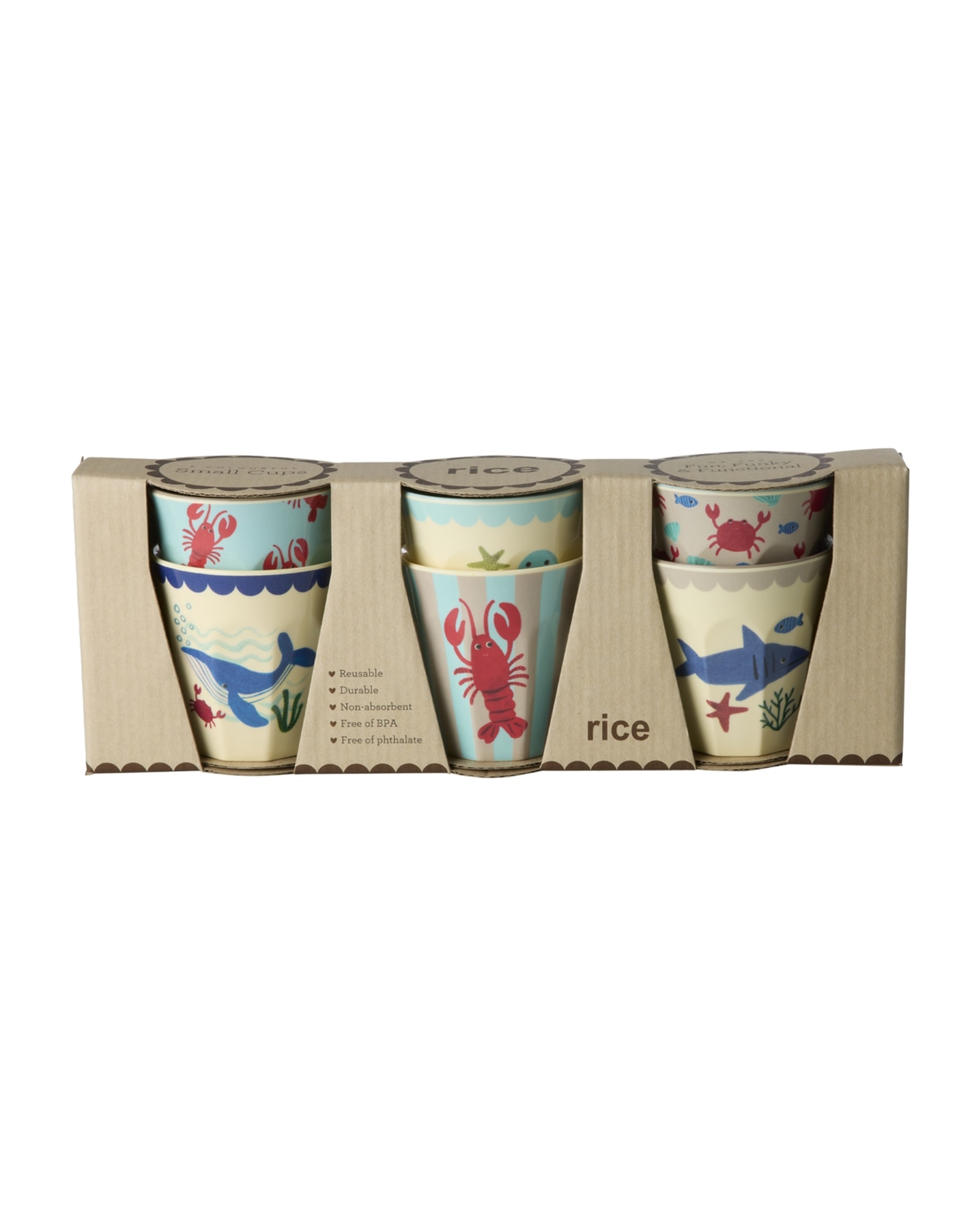 6-Pack Small Cup Blue Ocean 