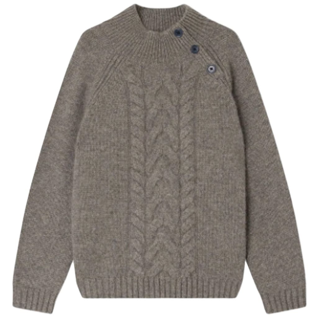 Tyoto Knit Sweater Brown