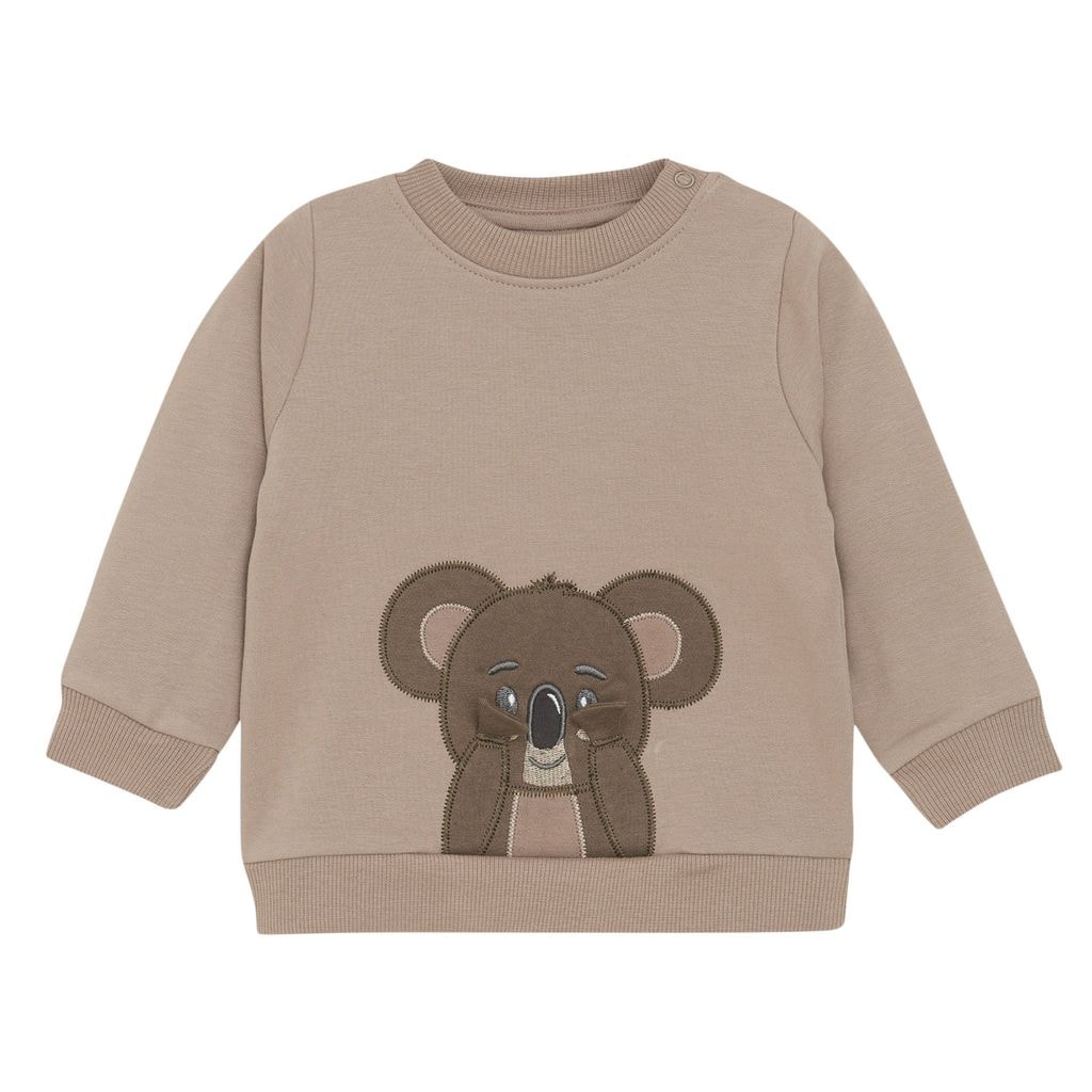 Sweatshirt Taupe Gray