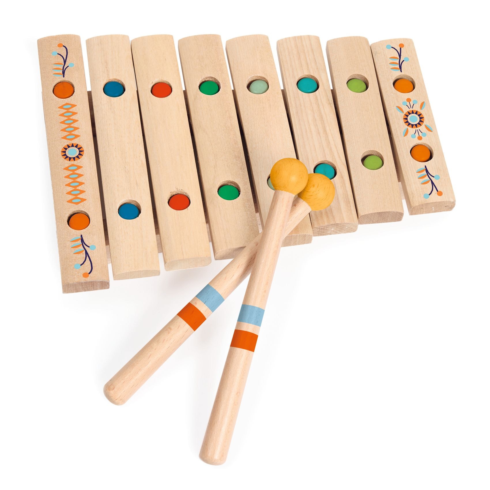 Xylofon Med Noter Wooden