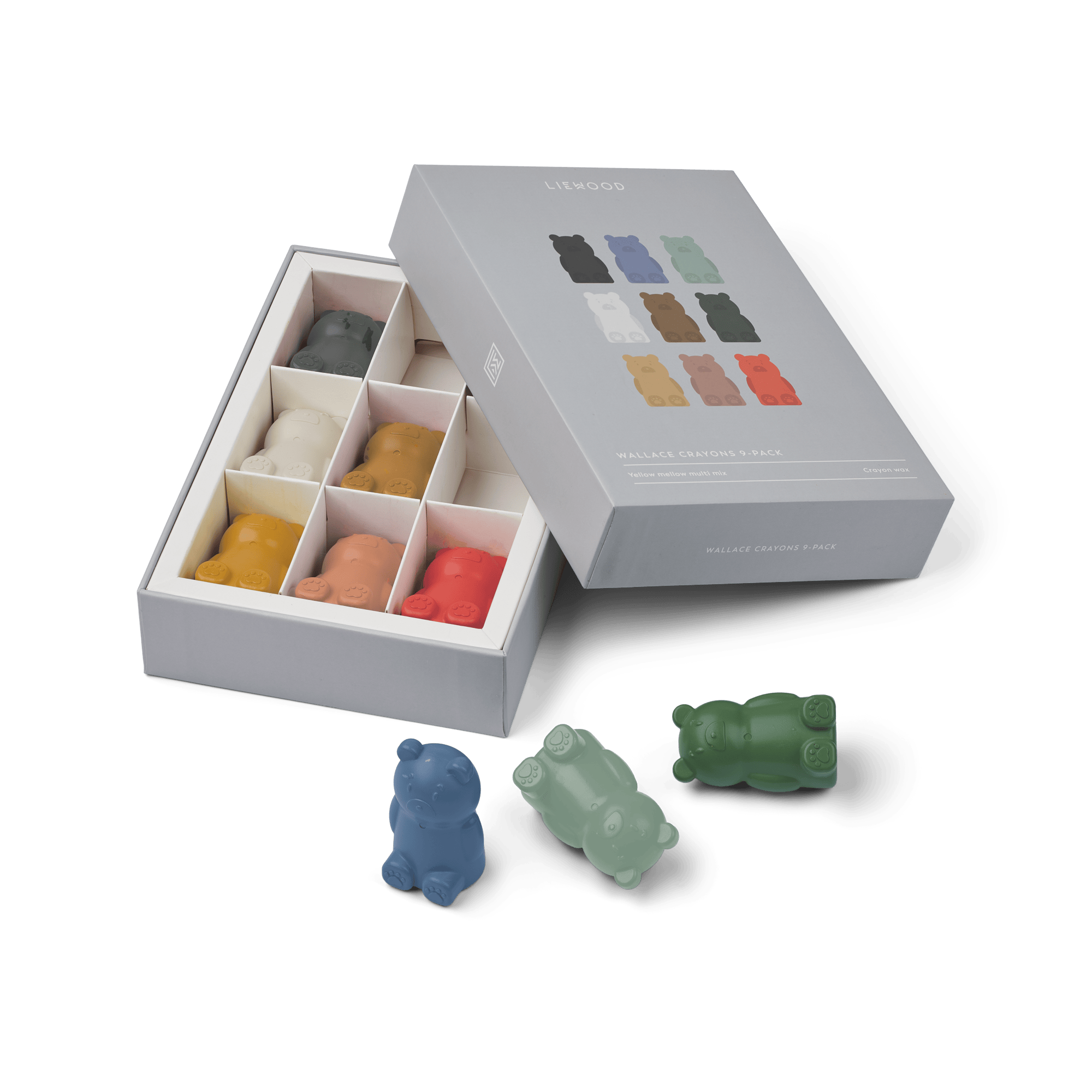 Wallace Farveblyanter 9-pak Yellow Mellow Multi Mix 