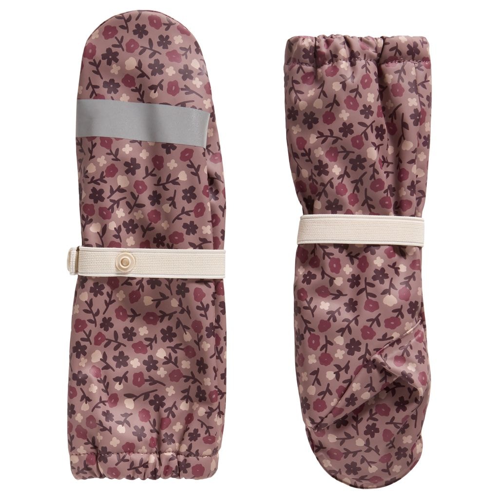 Vilnius Recycled Floral Rain Glove Lilac Flower