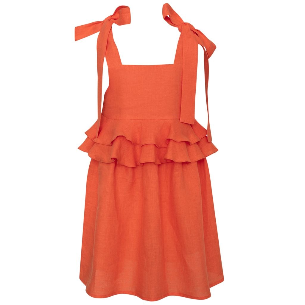Cruise Dress Orange