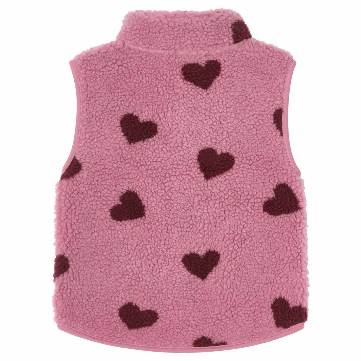 Austin Pile Fleeceväst Hearts