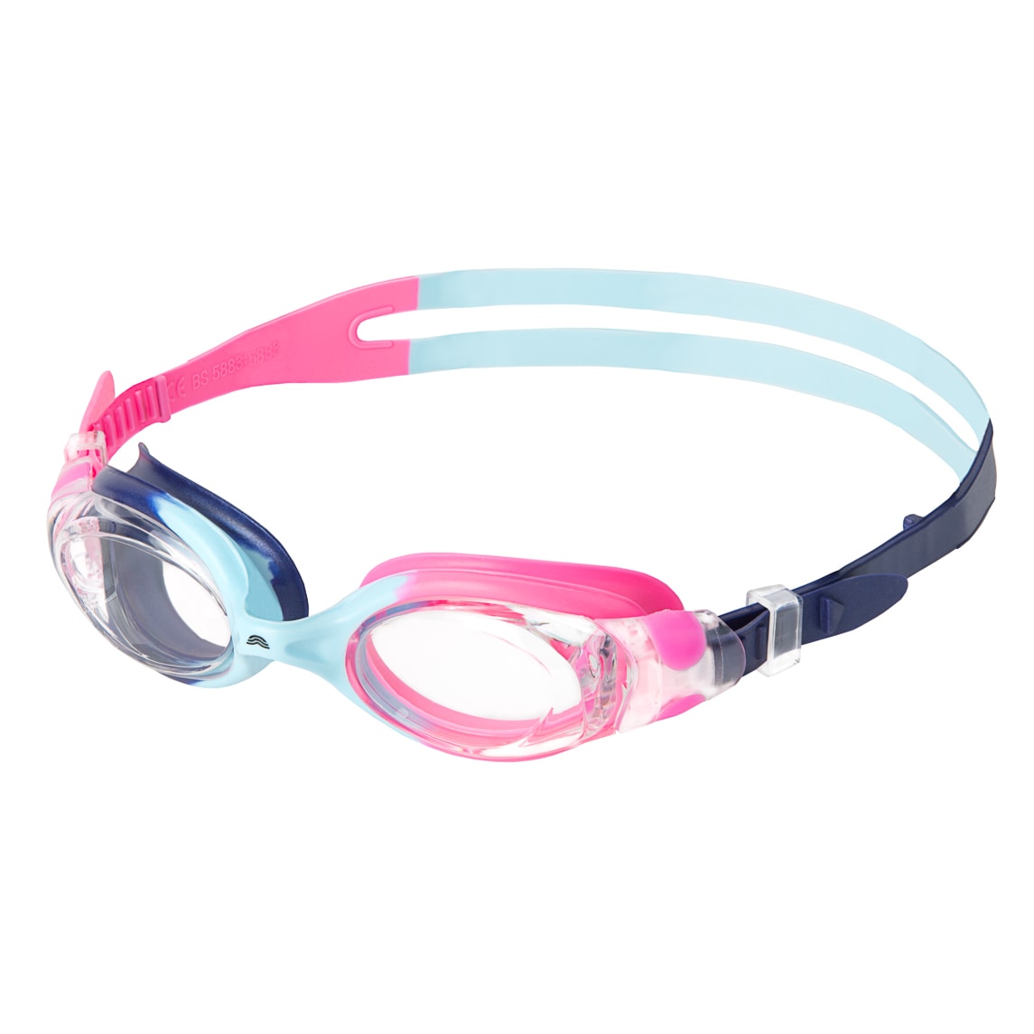 Whale Svømmebriller 8–12 År Pink Blue