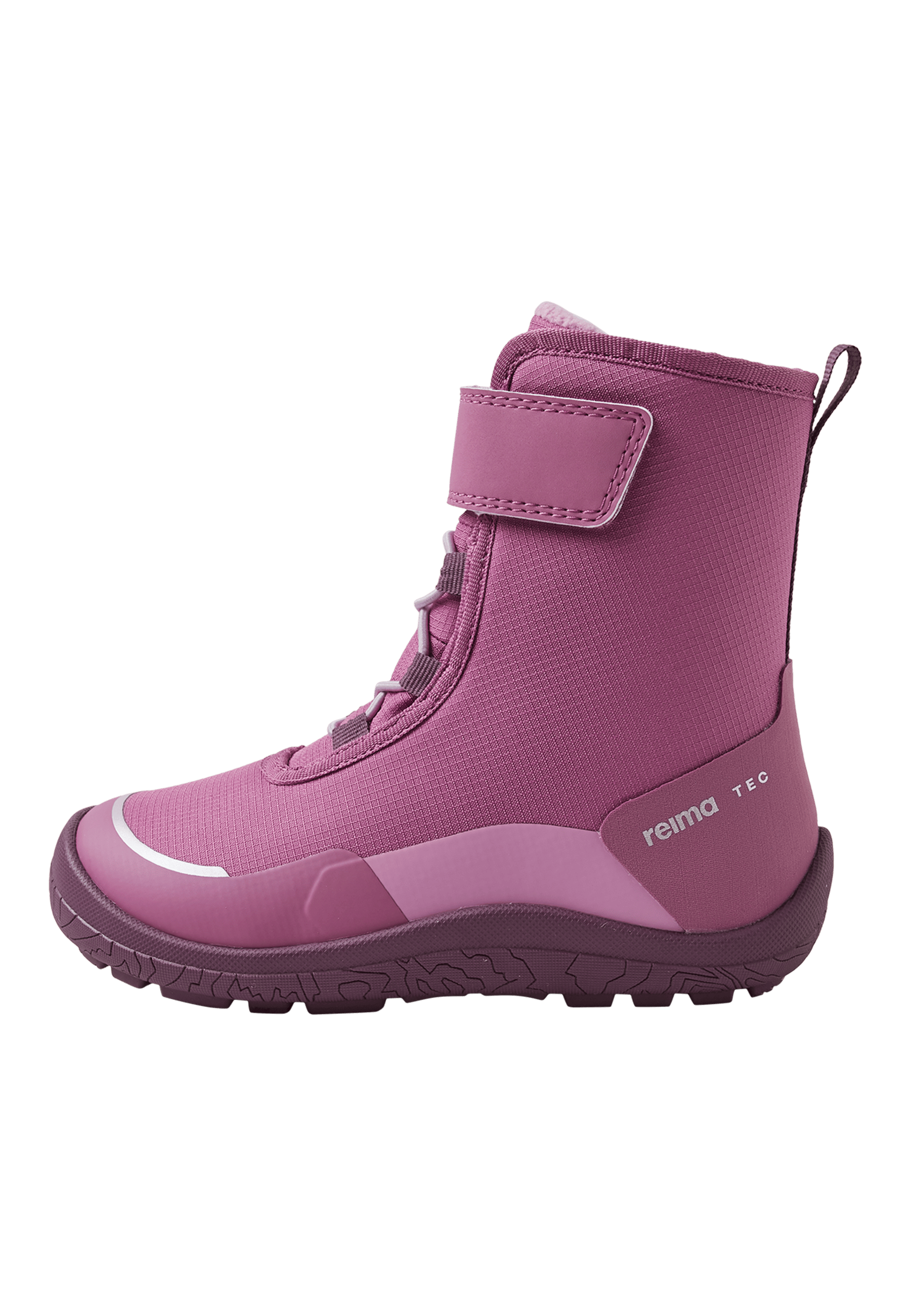 Talvella Kids Reimatec Barefoot Winter Boots Red Violet
