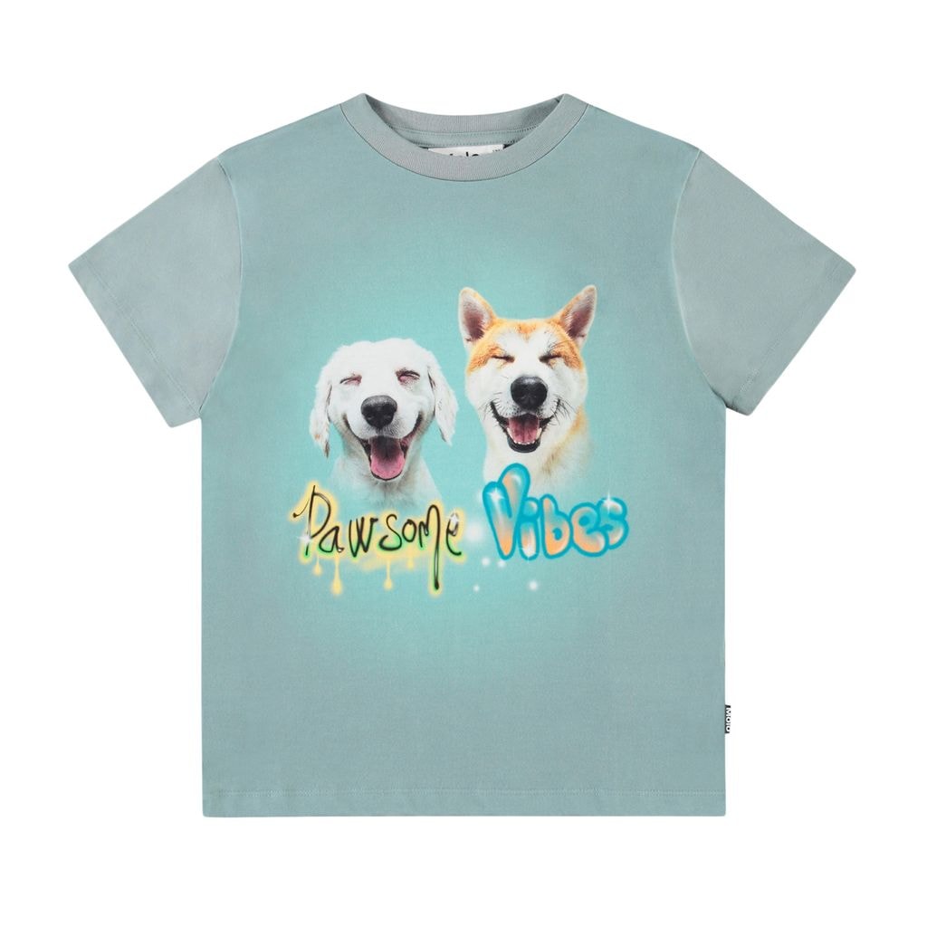 Rame Short Sleeve T-Shirt Pawsome Vibes