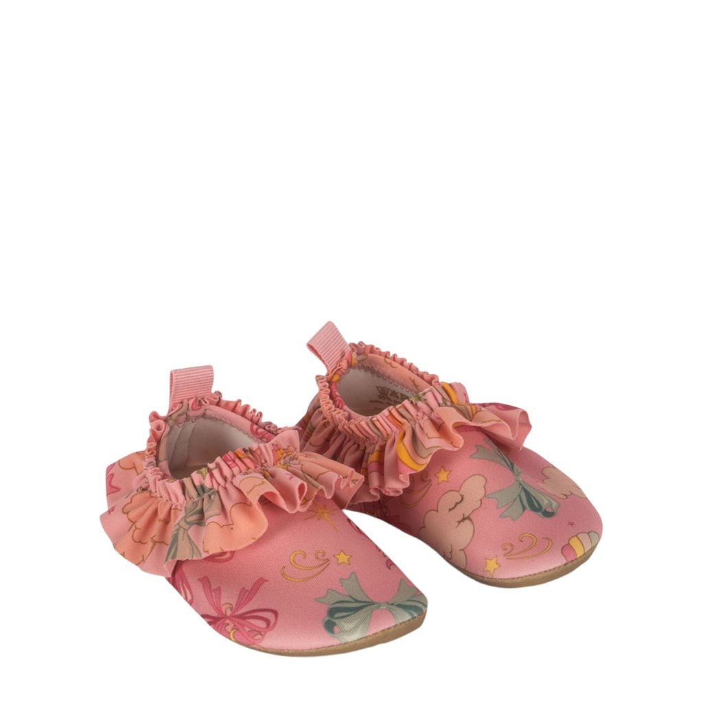 Manuca Swim Shoes Rainbow Bow
