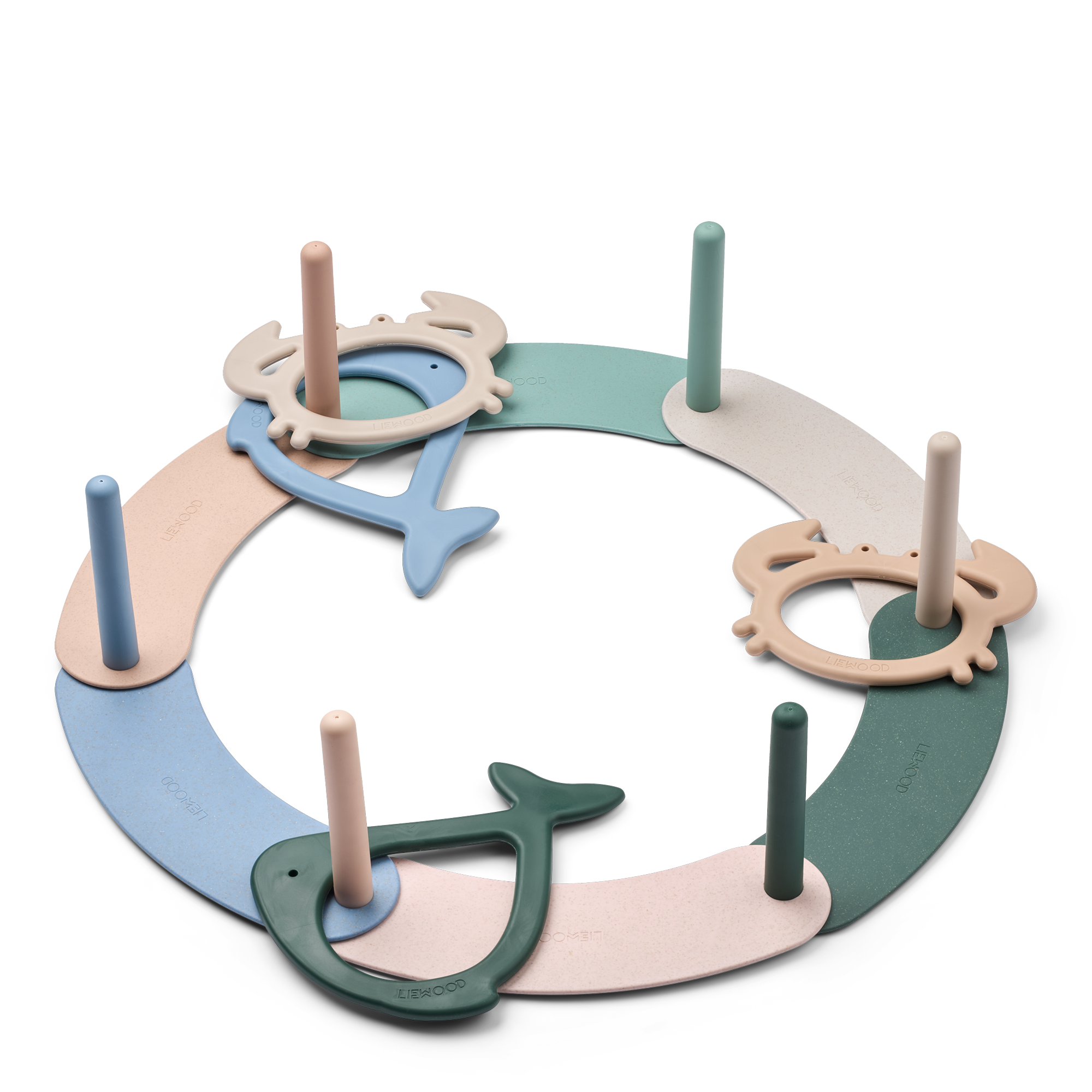 Noova Ring Toss-spel Peppermint Multi Mix