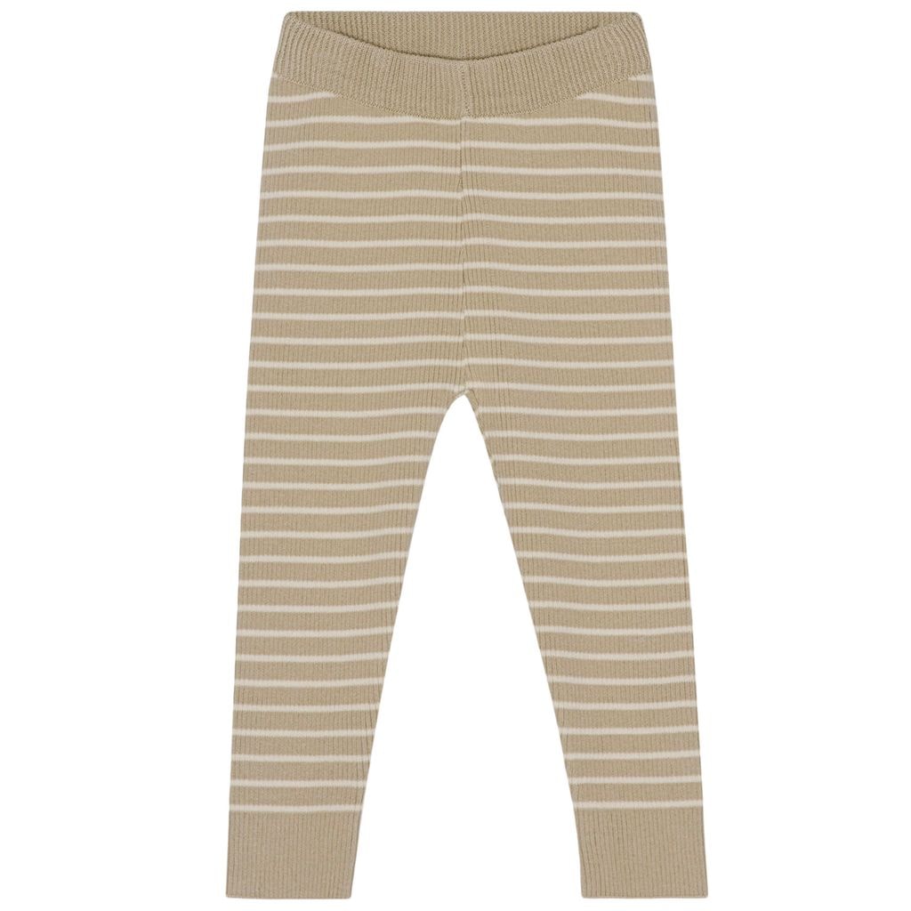 Flye Striped Leggings Sand