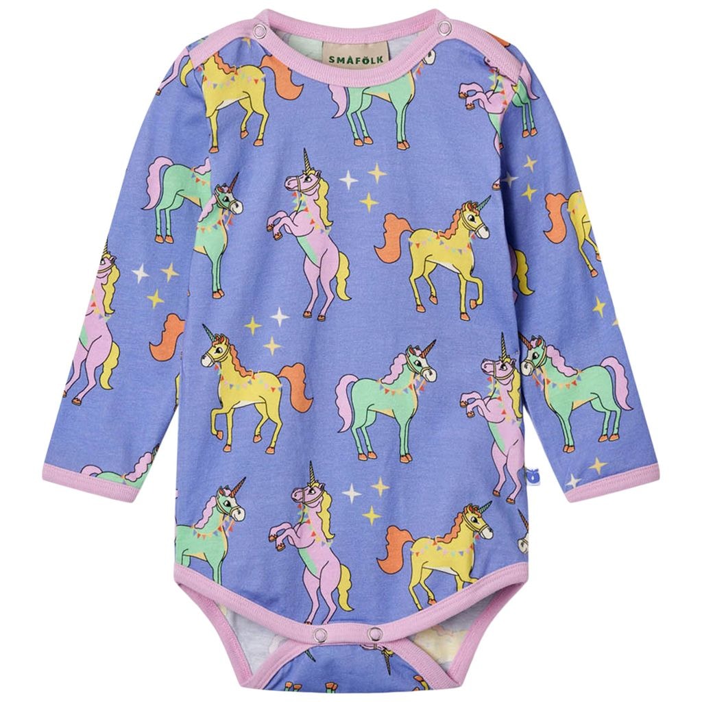 Unicorns Vauva Body Purple Delight