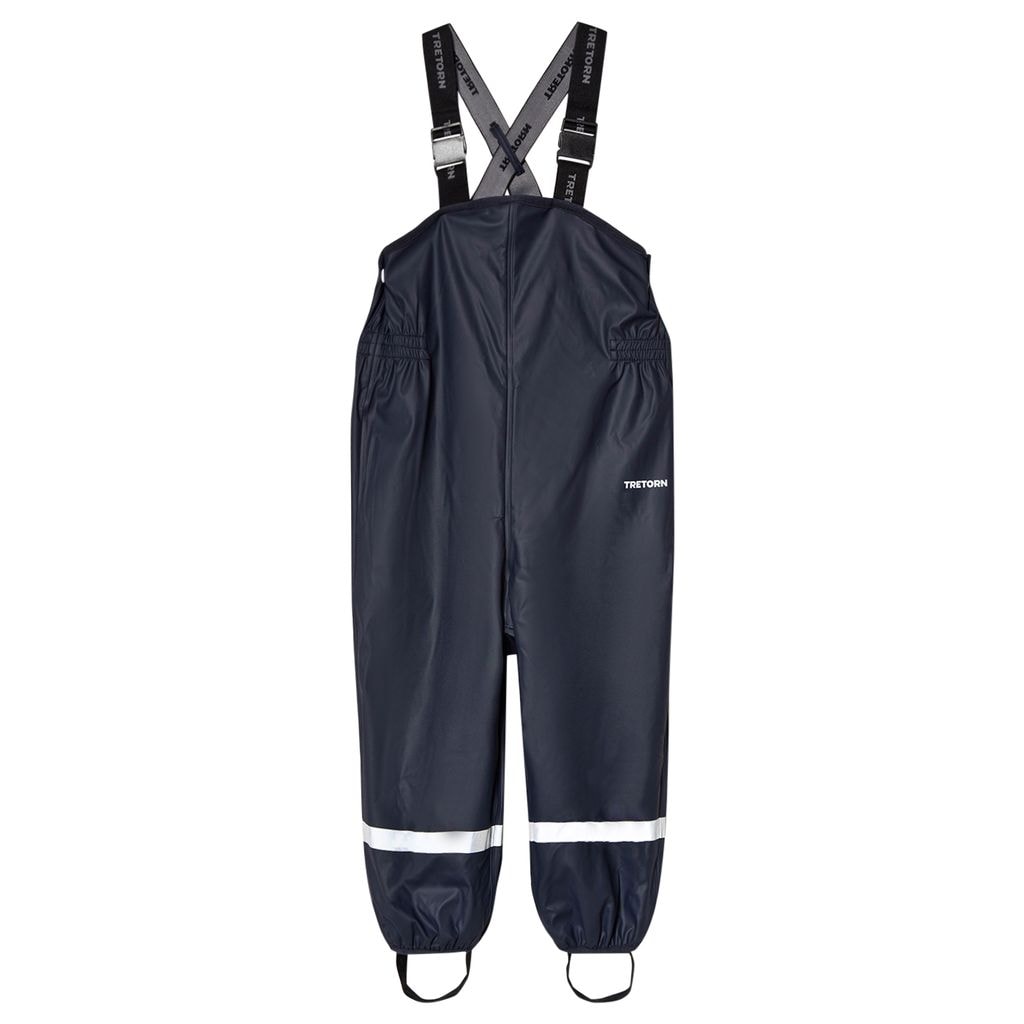 Aktiv Fleece Regnbukser Navyblå