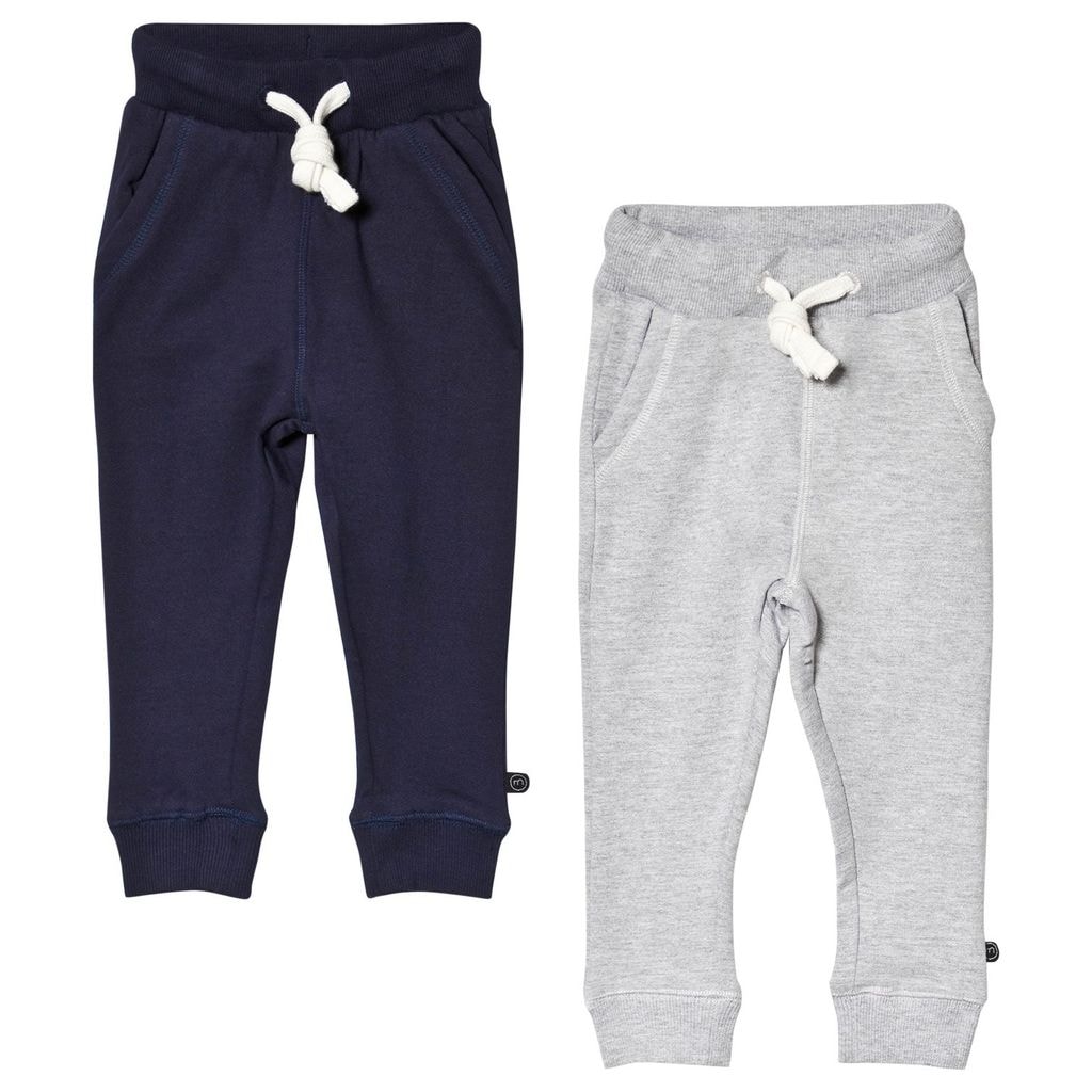 2-Pack Mjukisbyxor Dark Navy/Grey