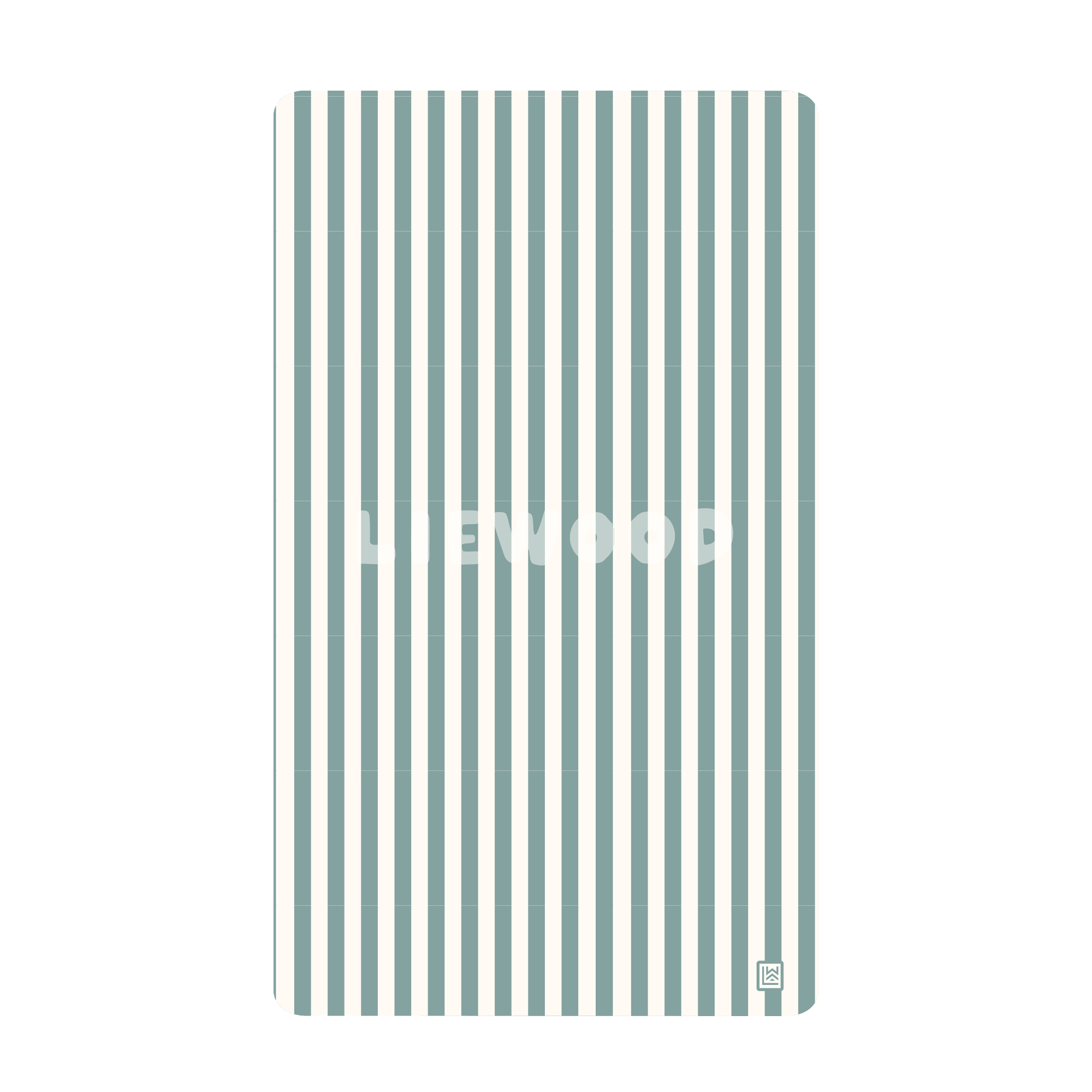 Summer Beach Towel Peppermint / Creme De La Creme 