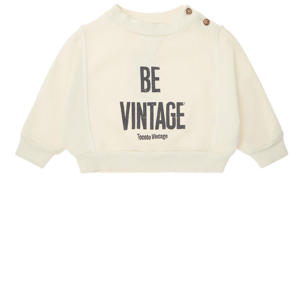 Vintage Sweater Off White