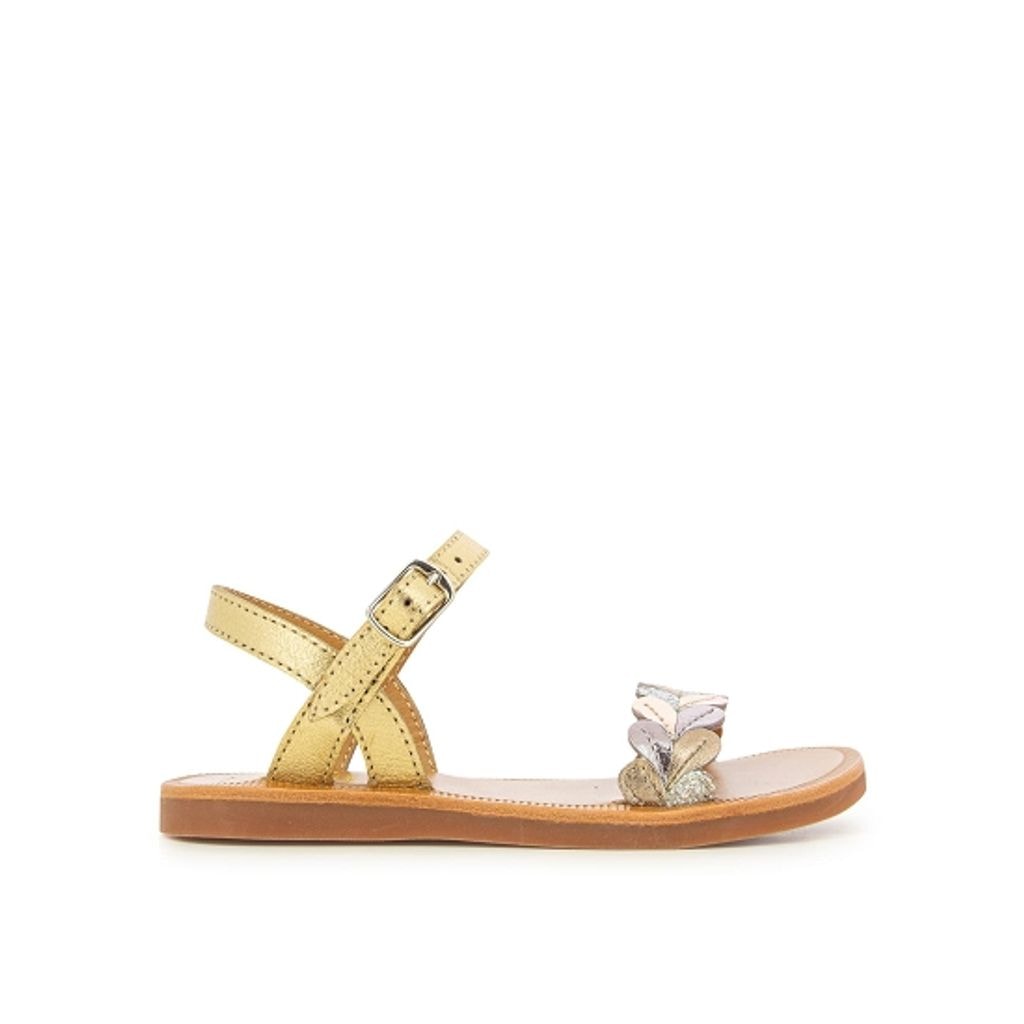 Plagette Ferns Sandals Platinum