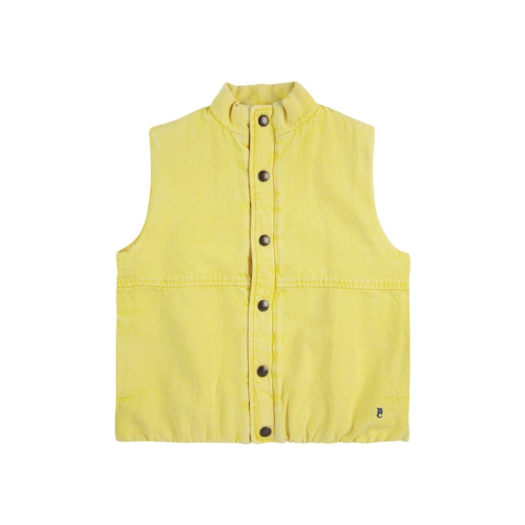 Smiling Denim Väst Yellow