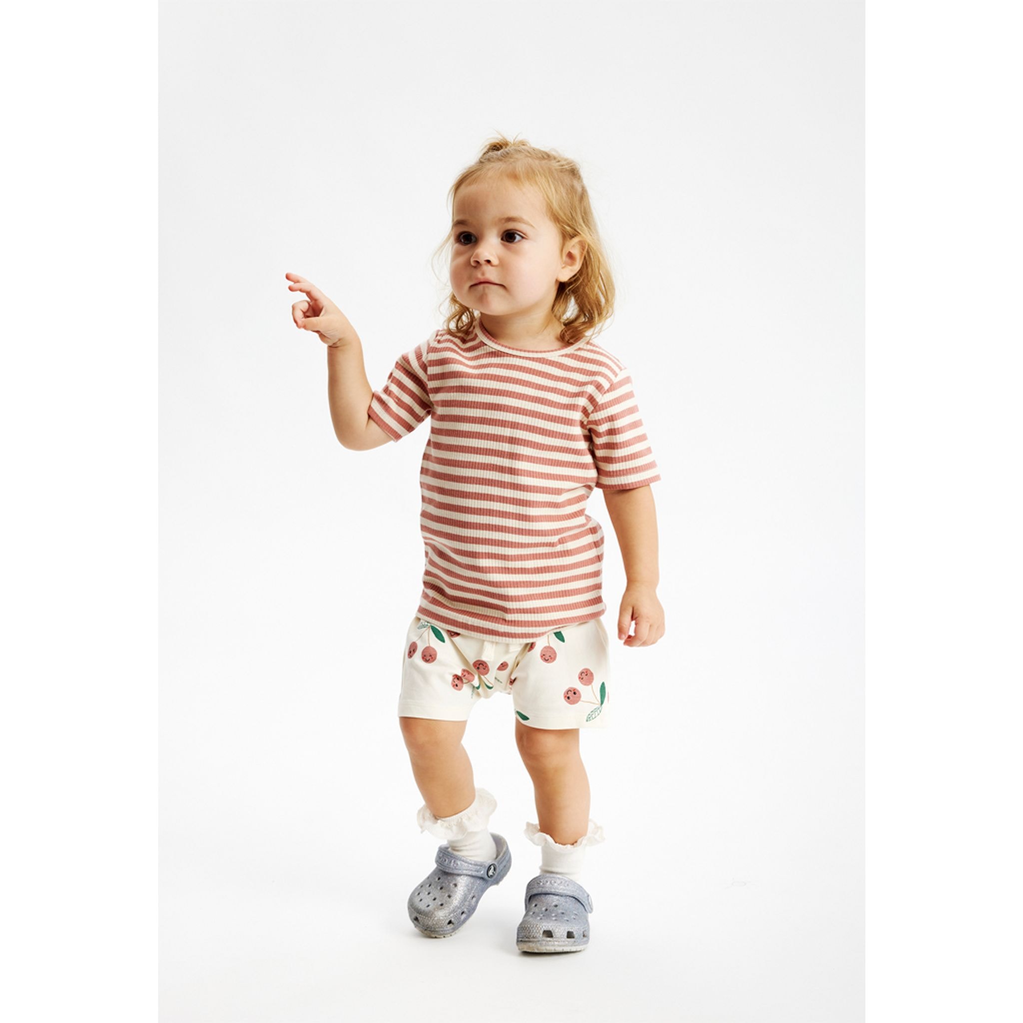 GOTS Olivia Shorts Oatmeal Melange