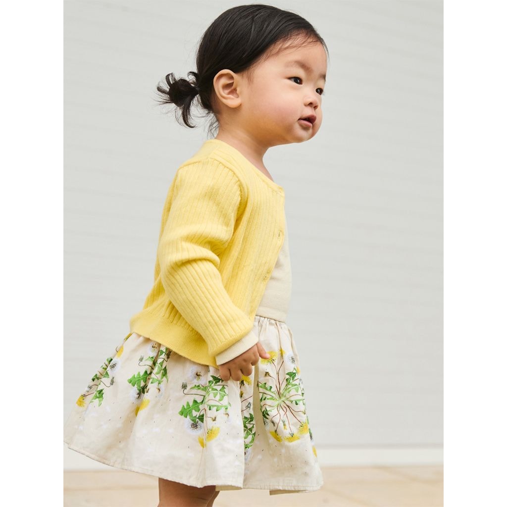 Candi Long-Sleeved Dress Baby Dandelion